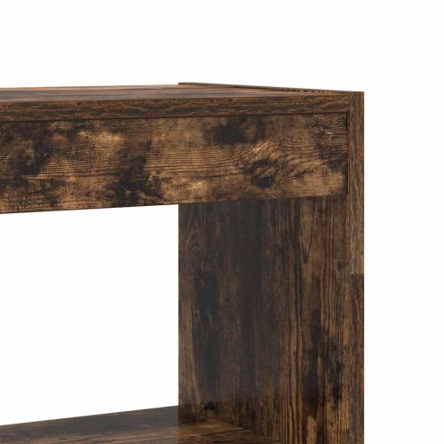 Шкаф за книги с рафт Димян дъб 80 x 30 x 198 см Инженерно дърво