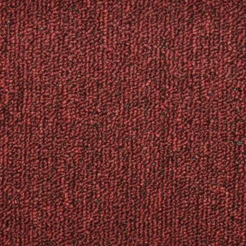 Изтривалки за стълби, 30 бр., 56x17x3 см, бордо, полукръгли