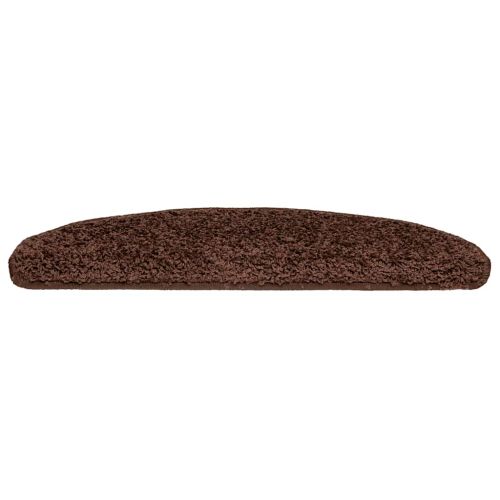 Изтривалки за стълби, 30 бр., 65x21x4 см, кафяви, полукръгли, големи