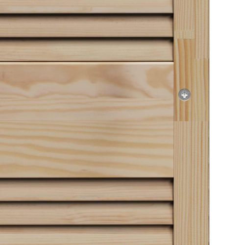 Врата за шкаф с врата 4 pcs Естествен 140,5 x 2,1 x 59,5 см