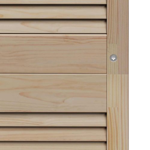 Врата за шкаф с врата 4 pcs Естествен 170 x 2,1 x 39,5 см