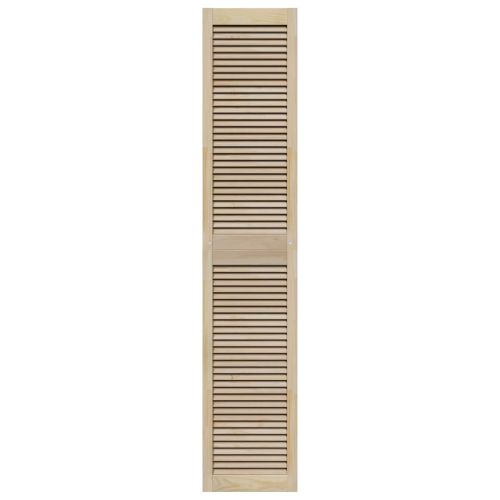 Врата за шкаф с врата 4 pcs Естествен 201 x 2,1 x 39,5 см