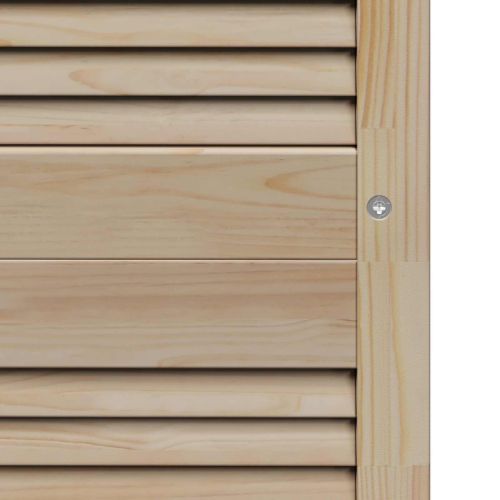 Врата за шкаф с врата 4 pcs Естествен 201 x 2,1 x 39,5 см