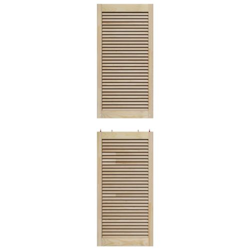 Врата за шкаф с врата 4 pcs Естествен 201 x 2,1 x 49,5 см