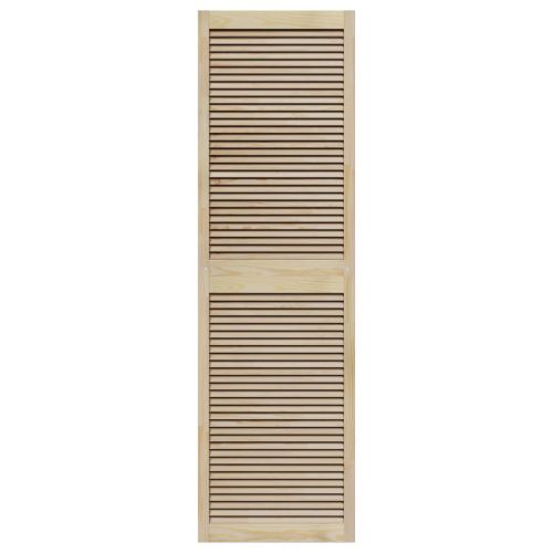 Врата за шкаф с врата 4 pcs Естествен 201 x 2,1 x 59,5 см