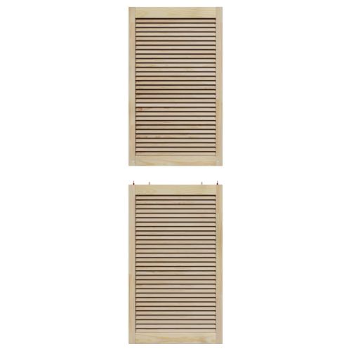 Врата за шкаф с врата 4 pcs Естествен 201 x 2,1 x 59,5 см