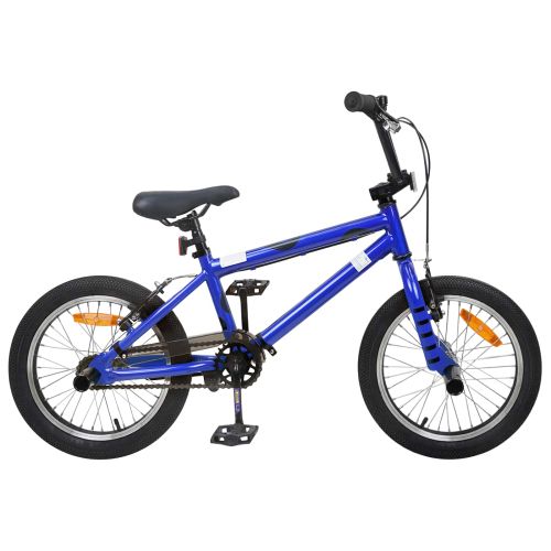 BMX Велосипед 16 инча за 5-8 години Тъмен син