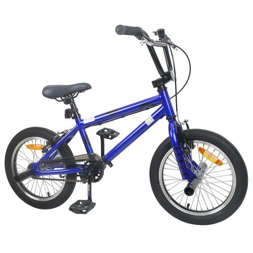 BMX Велосипед 16 инча за 5-8 години Тъмен син