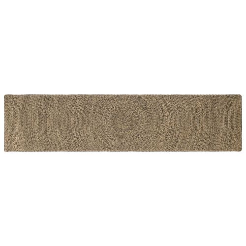 Килими за помещение Естествено и черно 60 x 200 cm юта
