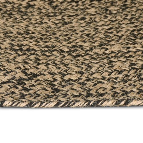 Килими за помещение Естествено и черно 100 x 200 cm юта