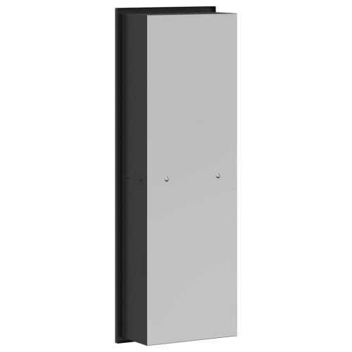 Нишата за душ Черен 60 x 20 x 9,5 см Неръждаема стомана
