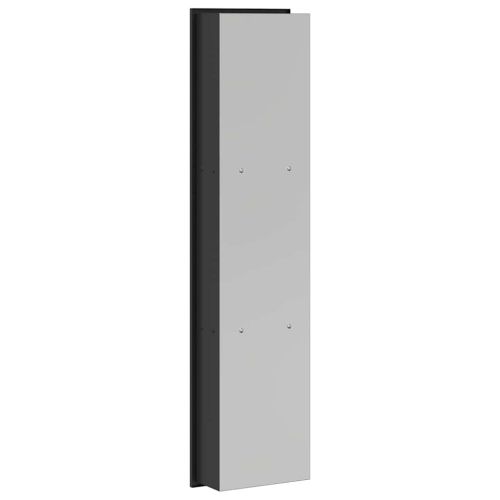 Нишата за душ Черен 90 x 20 x 9,5 см Неръждаема стомана
