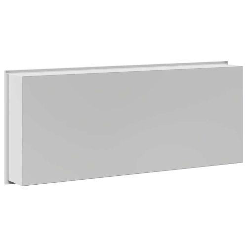 Нишата за душ Бяло 75 x 30 x 9,5 см Неръждаема стомана