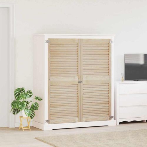 Врата за шкаф с врата 2 pcs Естествен 140,5 x 2,1 x 59,5 см