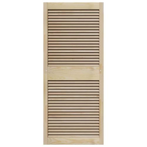 Врата за шкаф с врата 2 pcs Естествен 140,5 x 2,1 x 59,5 см