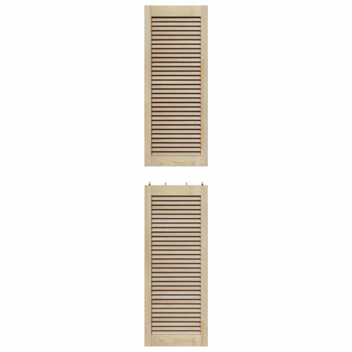 Врата за шкаф с врата 2 pcs Естествен 201 x 2,1 x 39,5 см