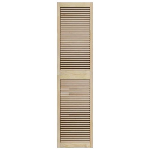 Врата за шкаф с врата 2 pcs Естествен 201 x 2,1 x 49,5 см