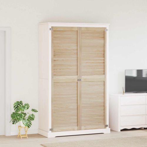Врата за шкаф с врата 2 pcs Естествен 201 x 2,1 x 59,5 см