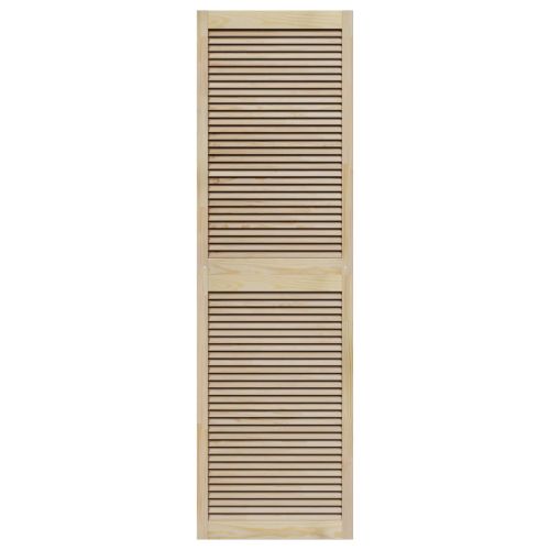 Врата за шкаф с врата 2 pcs Естествен 201 x 2,1 x 59,5 см