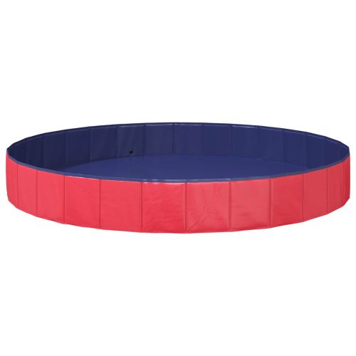 Кучешки Басейн Червено Ø300 x 38 см Дебел PVC