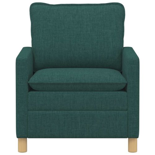 Диван Тъмнозелено 76 x 81 x 87,5 см Текстил