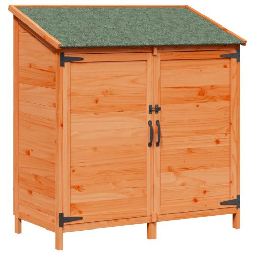 Градина постройка Кафяво 106,5 x 56 x 113,5 см