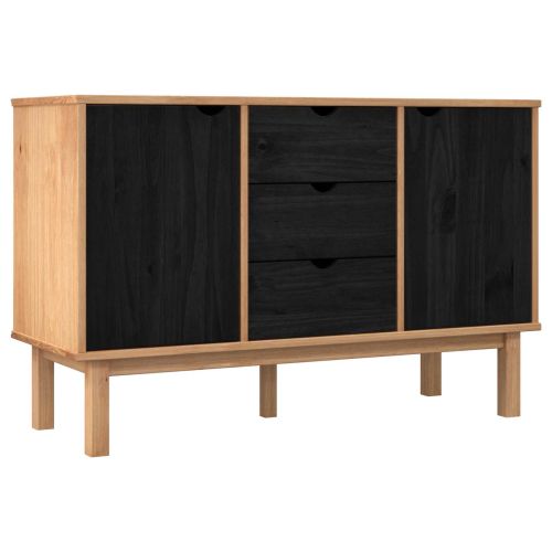 Служебен шкаф OTTA Черно 113,5 x 43 x 73 см