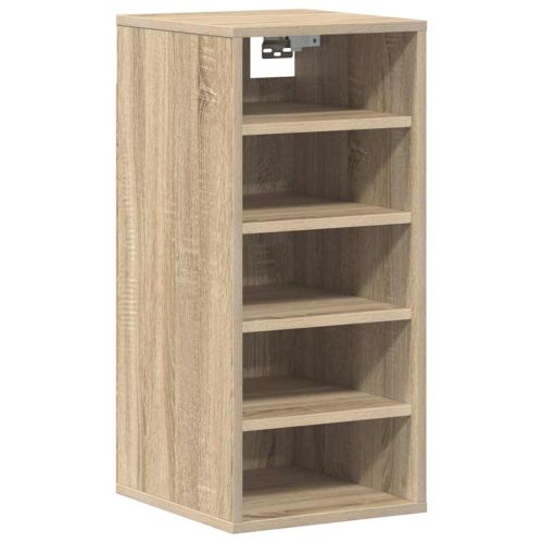 Шкафове за обувки 2 бр дъб сонома 31,5x35x70 см инженерно дърво