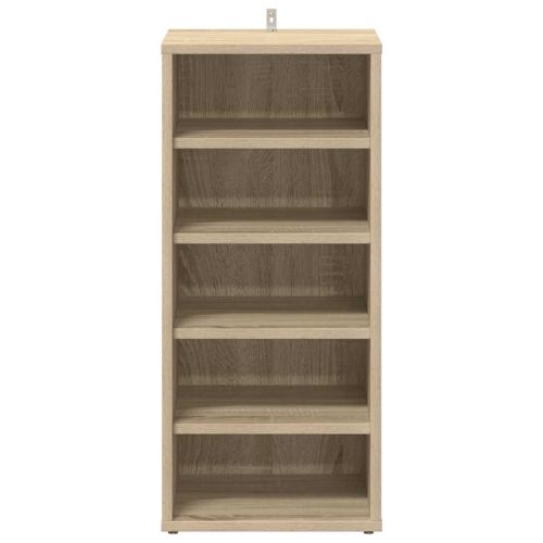 Шкафове за обувки 2 бр дъб сонома 31,5x35x70 см инженерно дърво