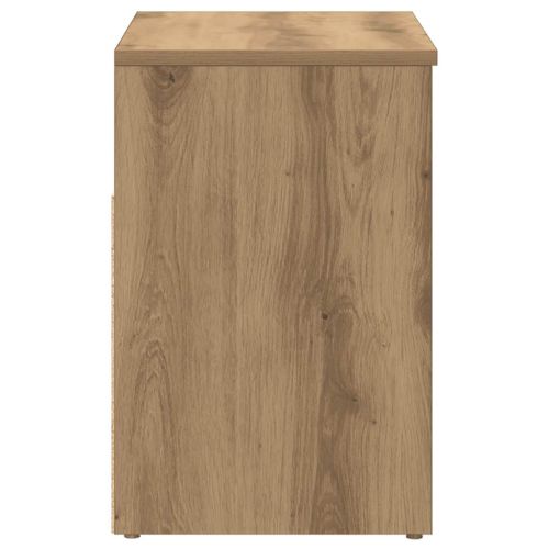 Пейка за обувки Дъб артизан 60x30x45 см Инженерна дървесина