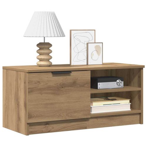 Комплект шкаф за телевизор от 2 части Дъб Artisan 80x35x36,5 cm