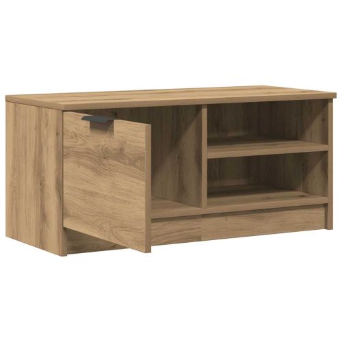 Комплект шкаф за телевизор от 2 части Дъб Artisan 80x35x36,5 cm
