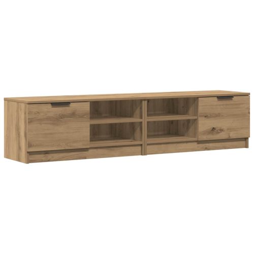Комплект шкаф за телевизор от 2 части Дъб Artisan 80x35x36,5 cm