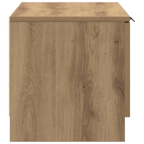 Комплект шкаф за телевизор от 2 части Дъб Artisan 80x35x36,5 cm