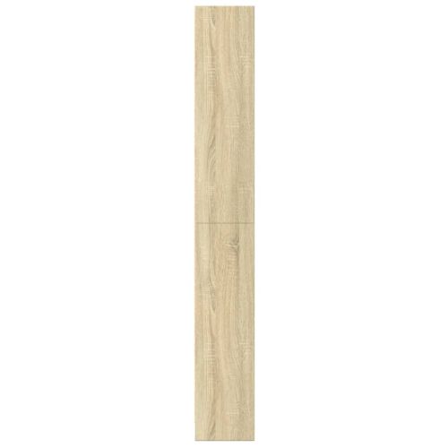 Библиотека, сонома дъб, 60x24x176 см, инженерно дърво