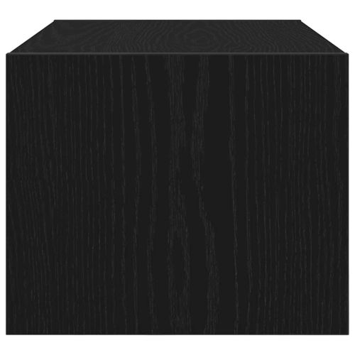 ТВ шкаф Черен дъб 60x31x25,5 cm Инженерна дървесина