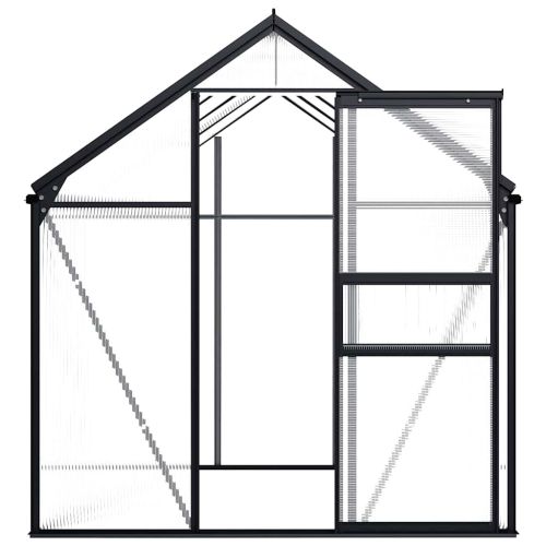 Оранжерия, антрацит, алуминий, 4,75 м³