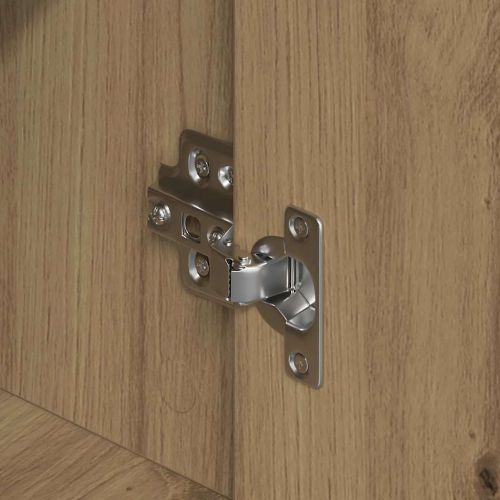 Служебен шкаф 2 pcs Дъб 60 x 31 x 84 см Инженерно дърво