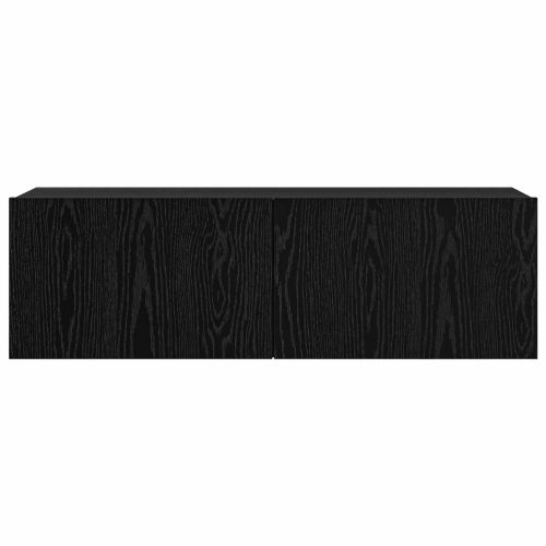 Комплект ТВ шкаф 6 pcs Черния дъб 100 x 30 x 30 cm