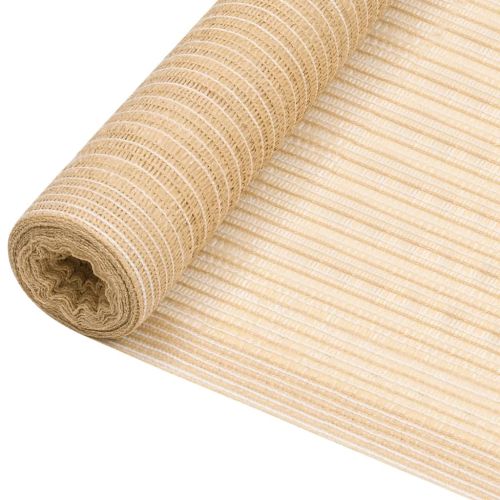 Засенчваща мрежа бежова 1x25 м HDPE 150 г/м²