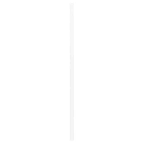 Врати за шкафове Louvred Design 2 бр., бели 61,5x29,5 см