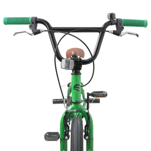 BMX Велосипед 18 инча за 7-10 години Зелено