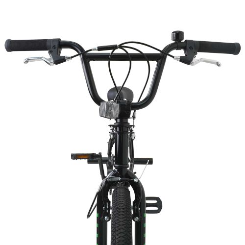 BMX Велосипед 20 инча за деца над 9 години Черно