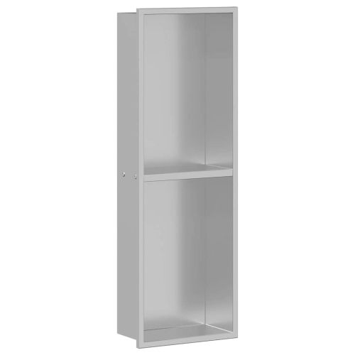 Нишата за душ Сребрист 60 x 20 x 9,5 см Неръждаема стомана