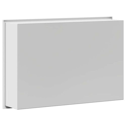 Нишата за душ Бяло 45 x 30 x 9,5 см Неръждаема стомана