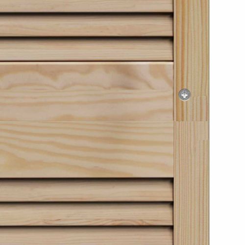 Врата за шкаф с врата 2 pcs Естествен 49,5 x 2,1 x 140,5 см