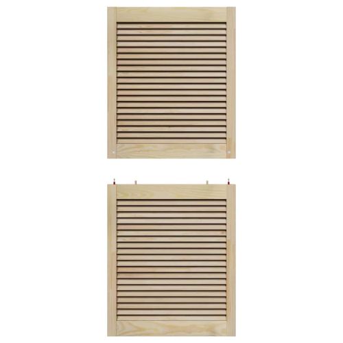 Врата за шкаф с врата Естествен 140,5 x 2,1 x 59,5 см