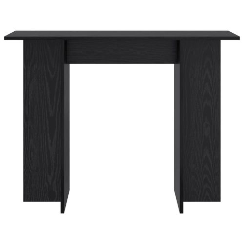 Конзолна маса Черен дъб 100 x 30 x 75 см Инженерна дървесина