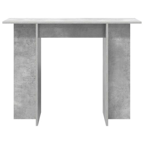 Конзолна маса Бетонно сиво 100 x 30 x 75 см Инженерна дървесина