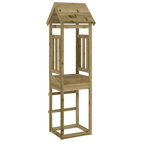 Кула за игра 52,5x46,5x206,5 см импрегнирана борова дървесина